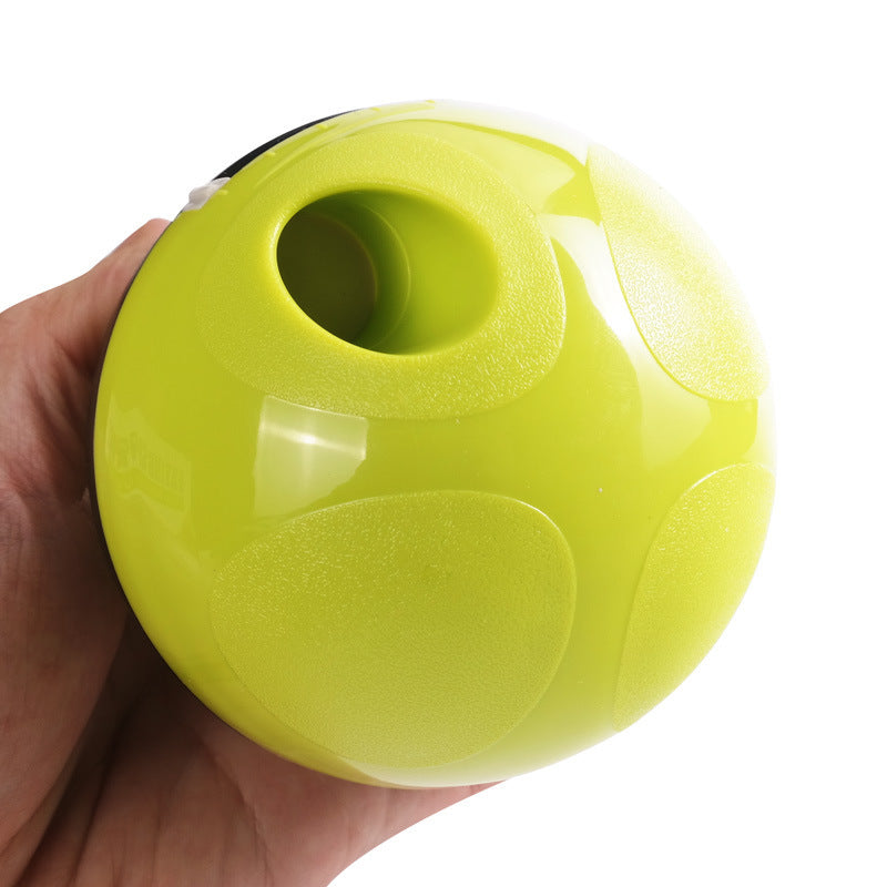Interactive Pet Food Dispenser Toy Slow Feeder Ball - Waggloo