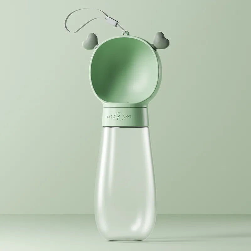 Portable Dog Water Bottle Leakproof, Easy Twist Design - Waggloo