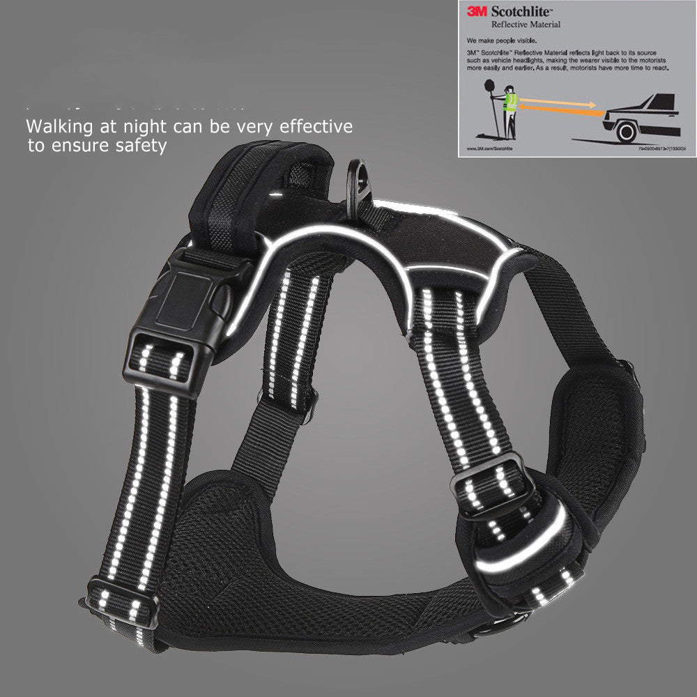 Dog Harness No Pull Breathable Reflective Pet Harness Vest - Waggloo