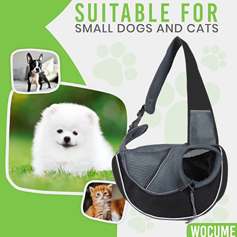 Portable Pet Carrier Bag for Small Dogs and Cats - Waggloo