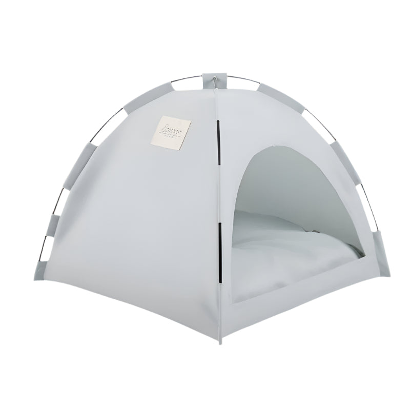 Cat Tent Bed with Cooling Mat & Cushion – Indoor Pet Sofa Kennel - Waggloo