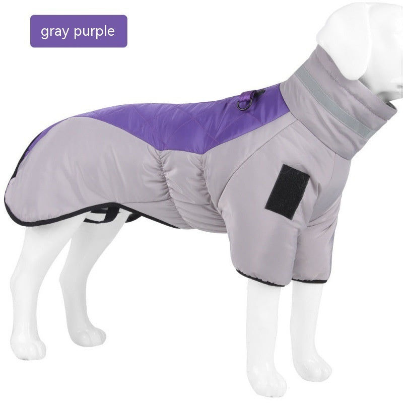 New Winter Dog Coat Waterproof Pet Clothes For Medum Large Dogs Warm Thicken Dog Vest Custome Labrador Jacket - Waggloo