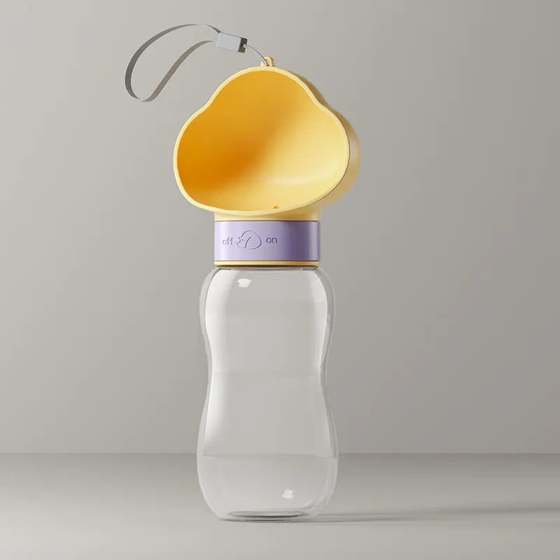 Portable Dog Water Bottle Leakproof, Easy Twist Design - Waggloo