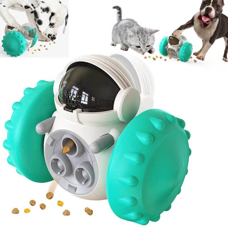 Cat & Dog Interactive Slow Feeder Toy Car - Waggloo