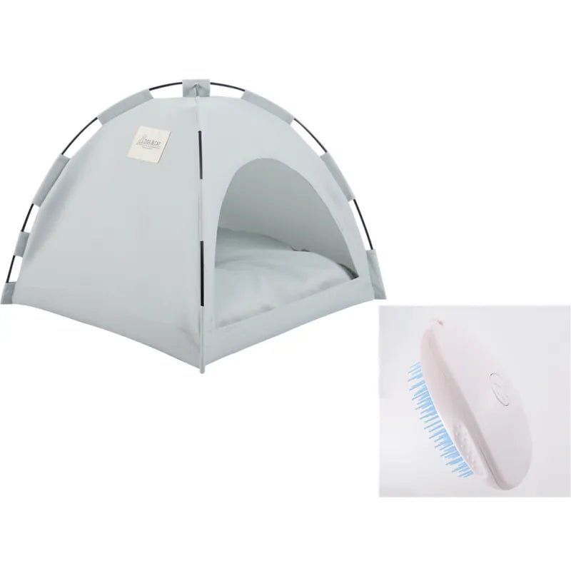 Cat Tent Bed with Cooling Mat and Cushion - Waggloo