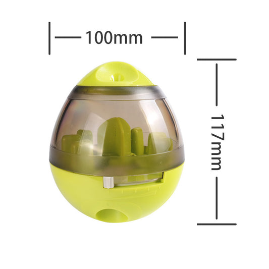 Interactive Pet Food Dispenser Toy Slow Feeder Ball - Waggloo