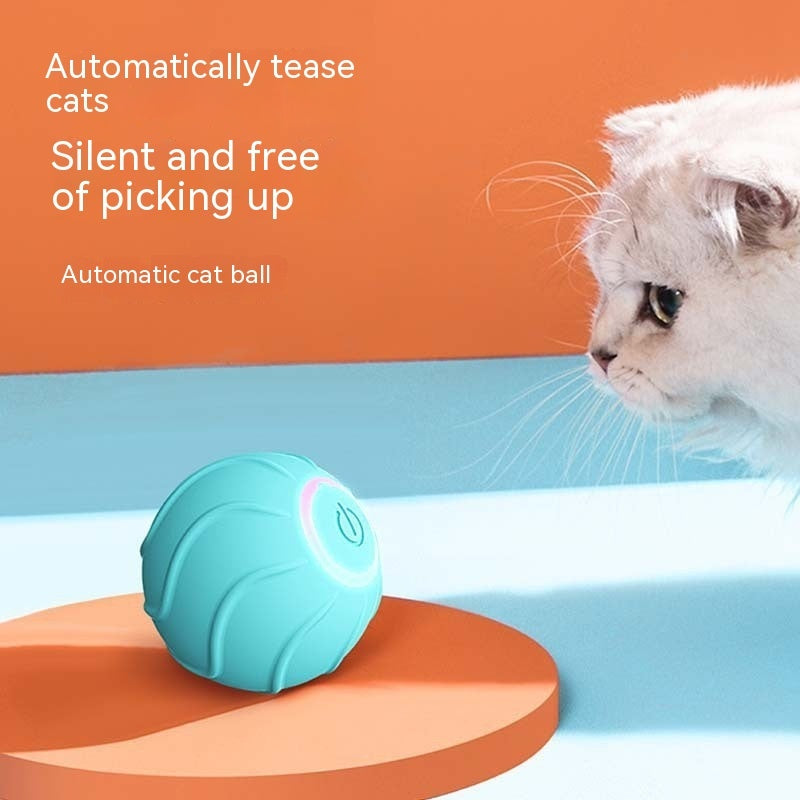 Smart Cat Toy – Rolling Jumping Ball - Waggloo