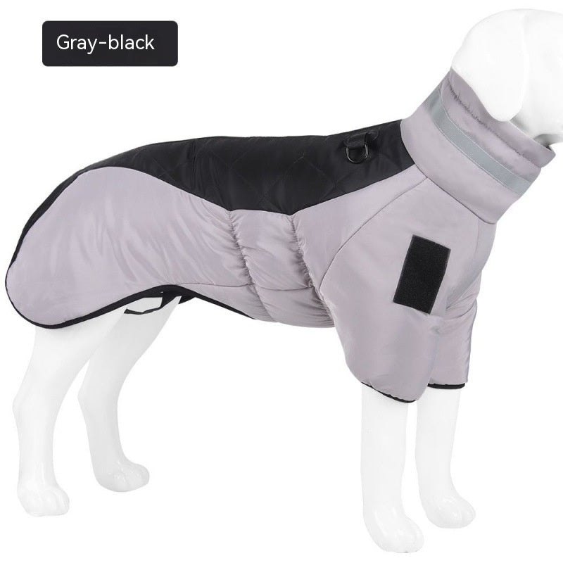 New Winter Dog Coat Waterproof Pet Clothes For Medum Large Dogs Warm Thicken Dog Vest Custome Labrador Jacket - Waggloo