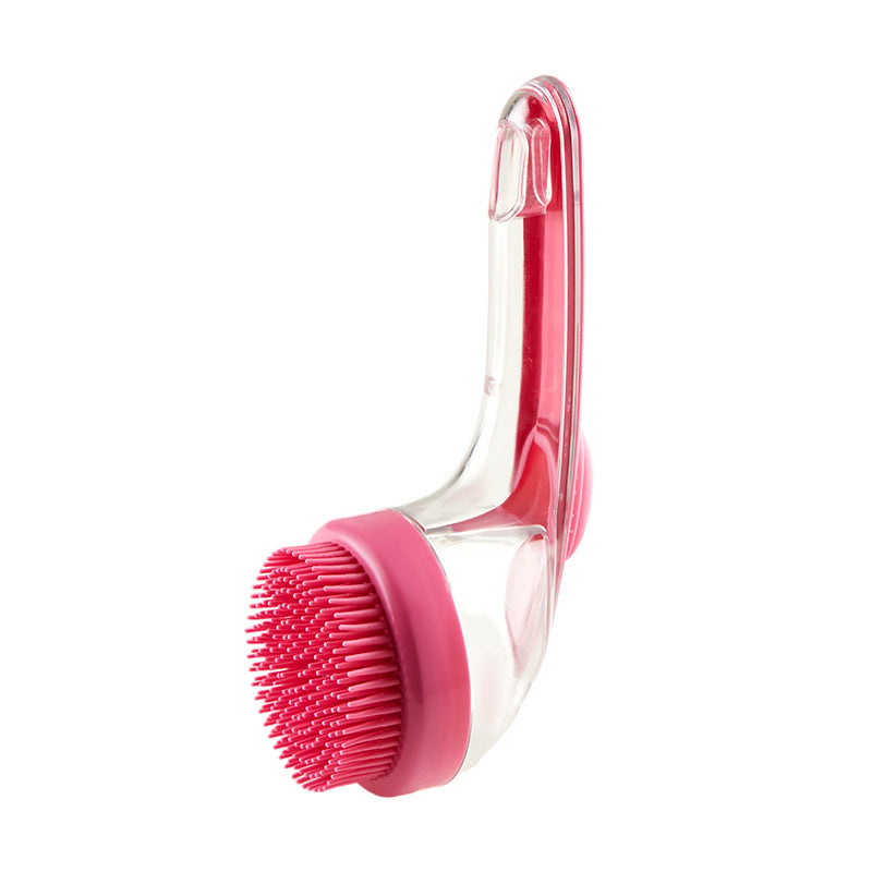 Pet Bath Brush for Dogs & Cats - Long Handle Grooming Shower & Cleaning Comb - Waggloo